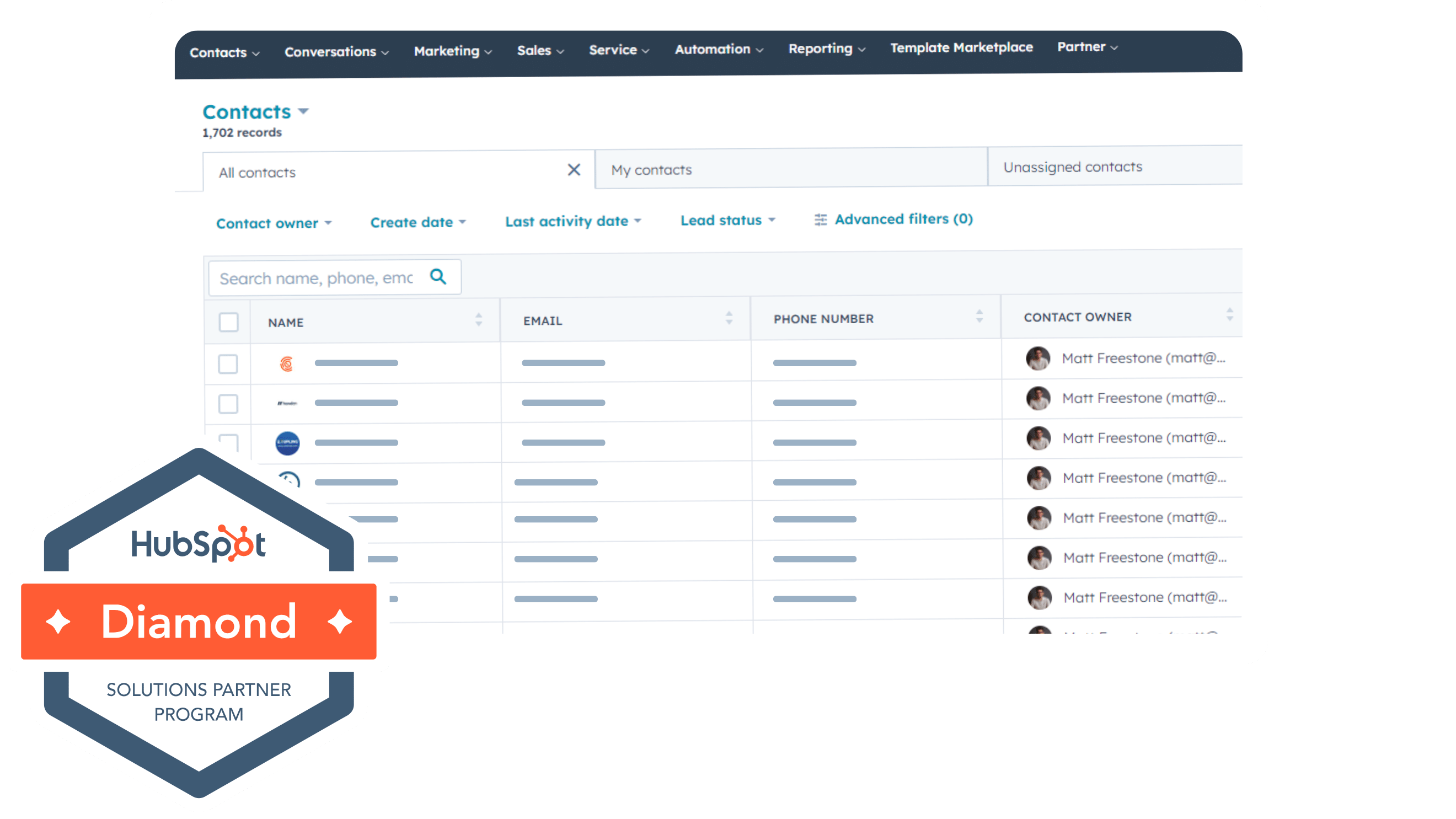 HubSpot Setup | HubSpot Diamond Partner | Unmatched