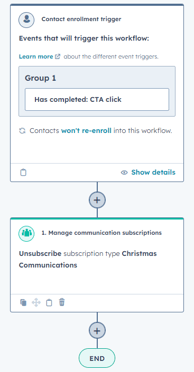 Christmas Opt Out Flow
