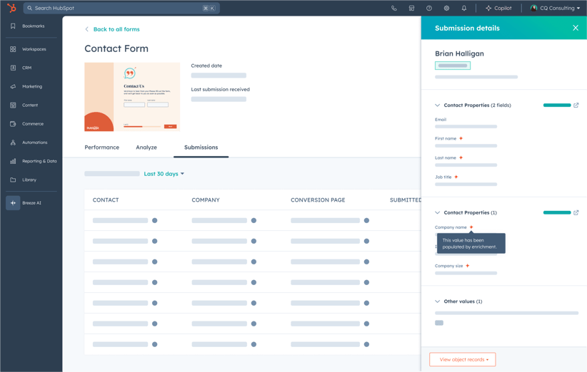 Form Shortening_Form Submission Details