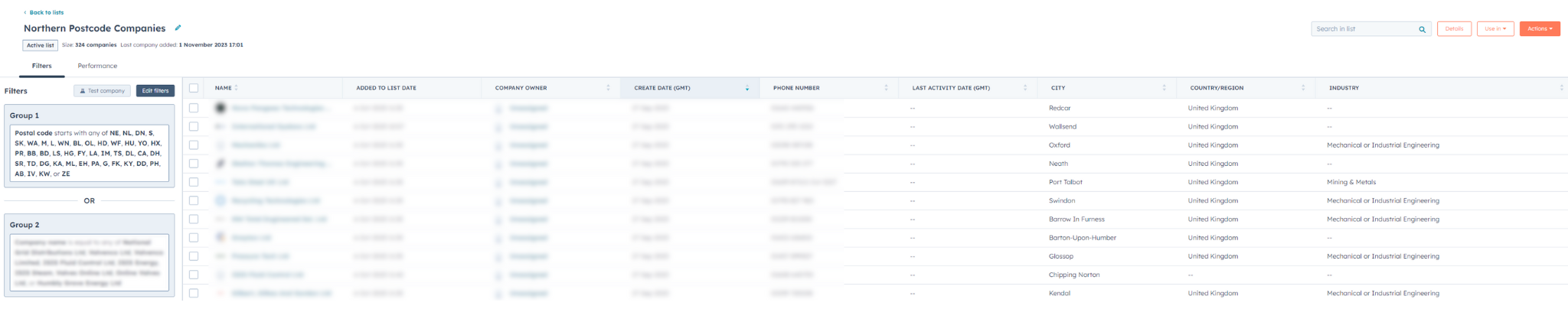 Segment your data