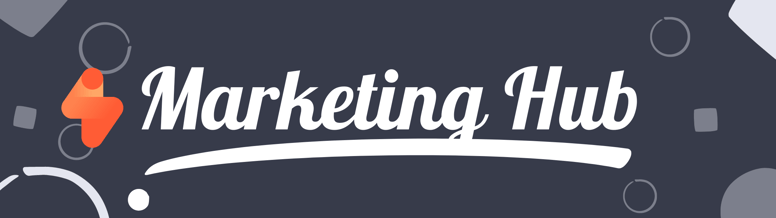 Marketing hub with HS logo