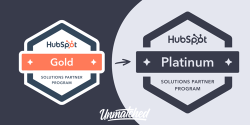 Unmatched reaches Platinum HubSpot status