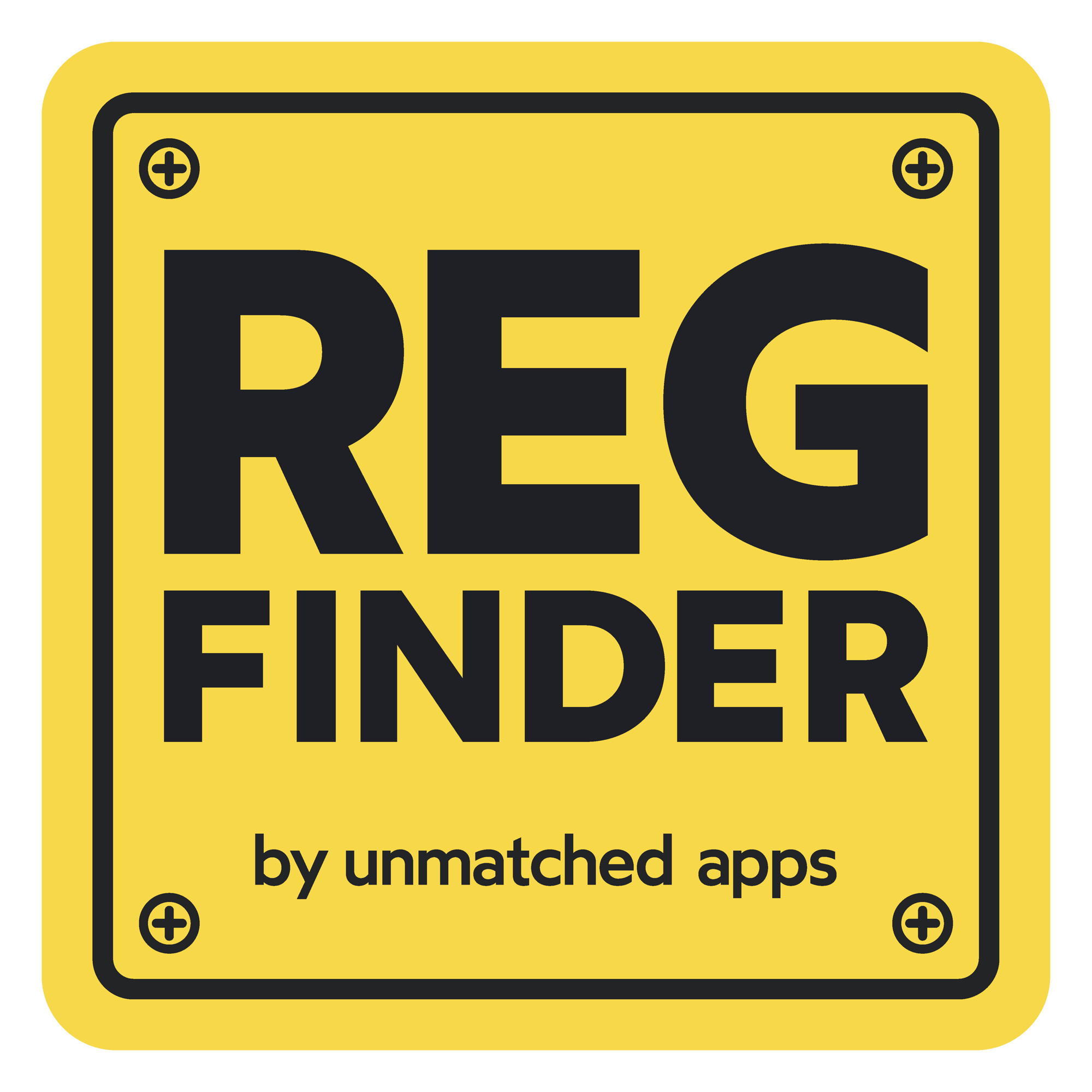 Reg Finder logo