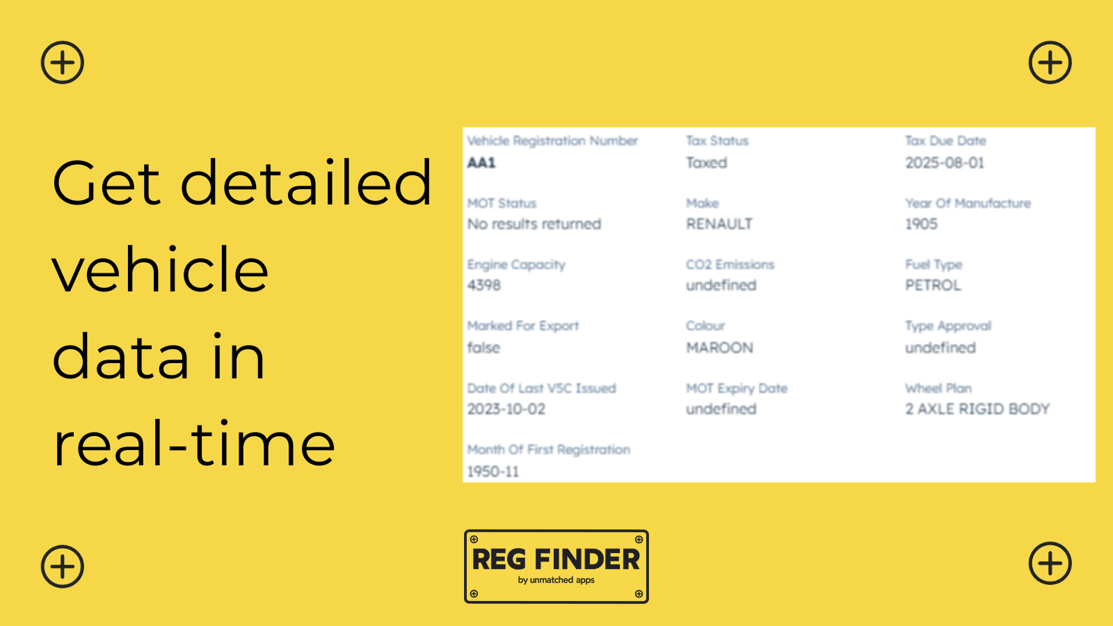Reg finder - Store Page Features Images