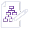 Sales Process Mapping Icon