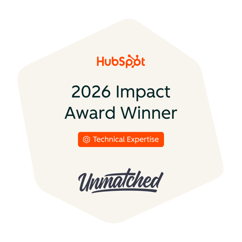 Unmatched Technical Excellence HubSpot Impact Award