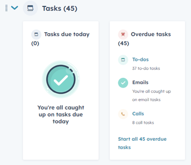 Prospecting Tool - Tasks